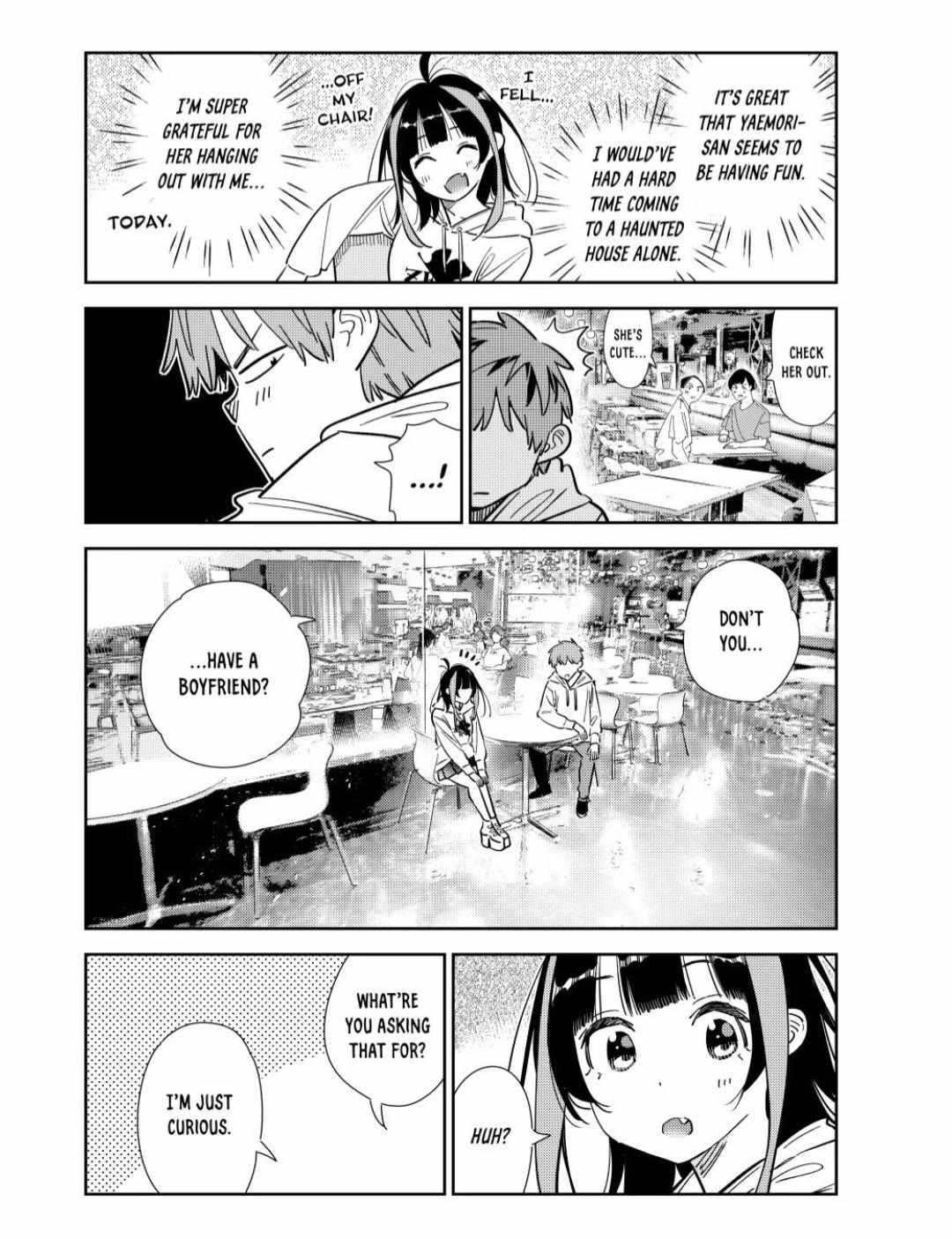 Kanojo, Okarishimasu Chapter 341 page 14 - Chapter 341: The Date and the Boyfriend (Part 21)