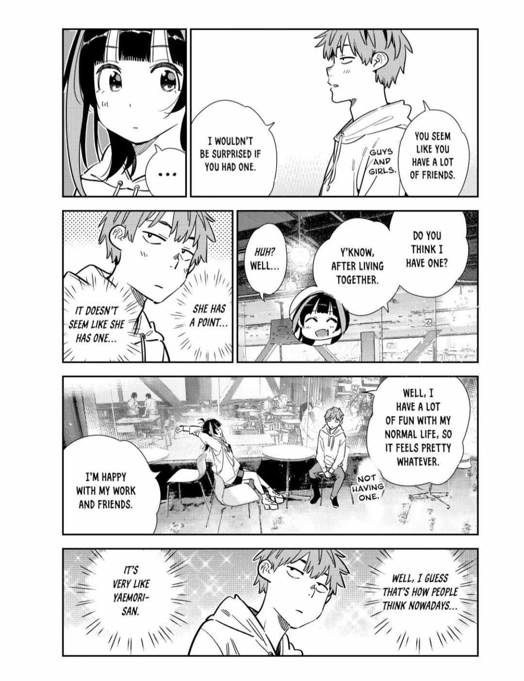 Kanojo, Okarishimasu Chapter 341 page 15 - Chapter 341: The Date and the Boyfriend (Part 21)