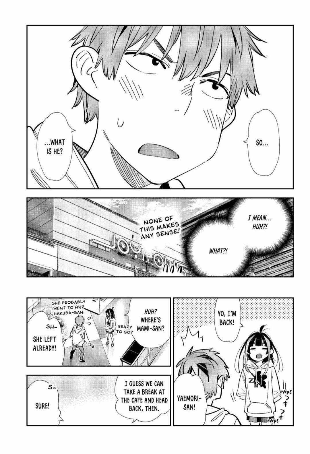 Kanojo, Okarishimasu Chapter 343 page 18 - Chapter 343: The Date and the Boyfriend (Part 23)