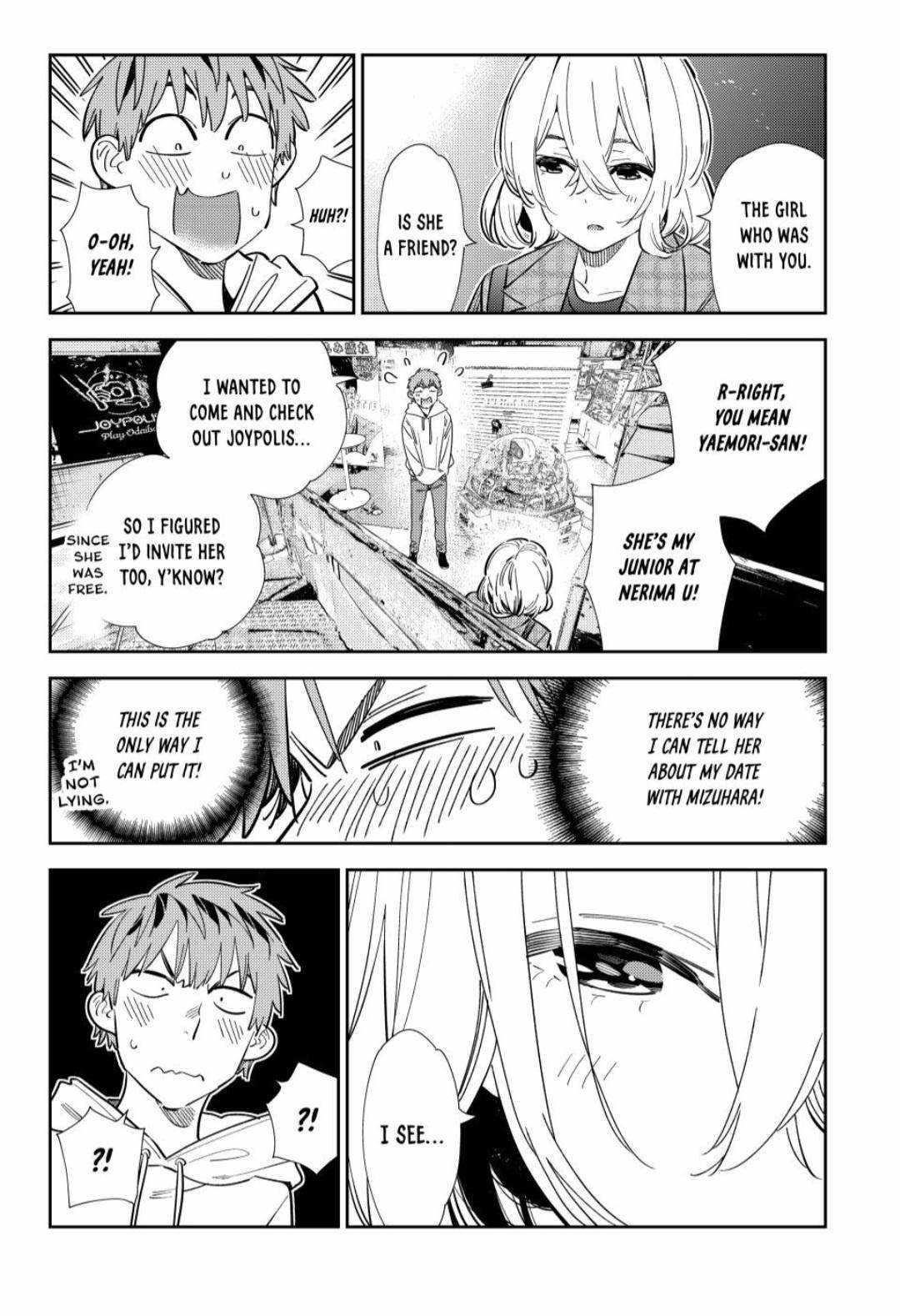 Kanojo, Okarishimasu Chapter 343 page 8 - Chapter 343: The Date and the Boyfriend (Part 23)