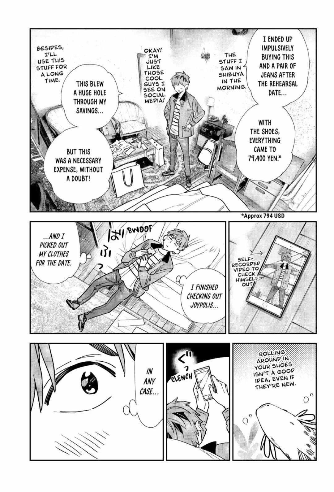 Kanojo, Okarishimasu Chapter 345 page 3 - Chapter 345: The Remaining Days with My Girlfriend