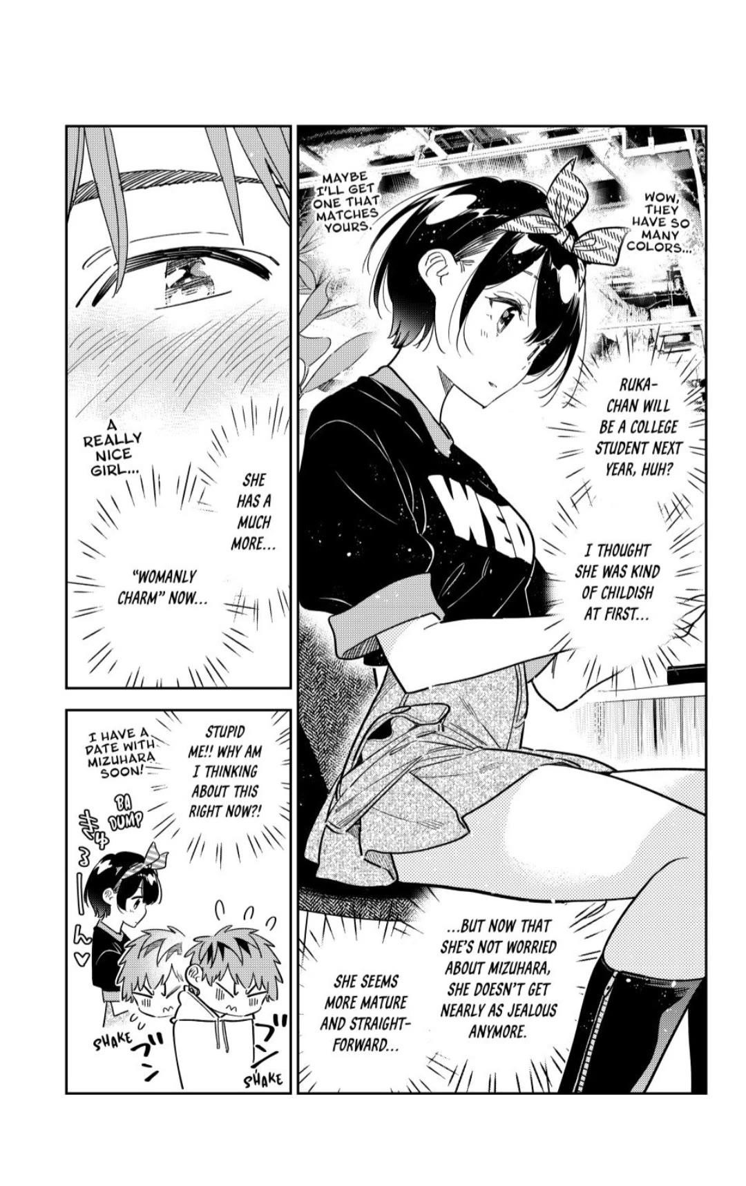 Kanojo, Okarishimasu Chapter 347 page 11 - Chapter 347: My Girlfriend and the Secret