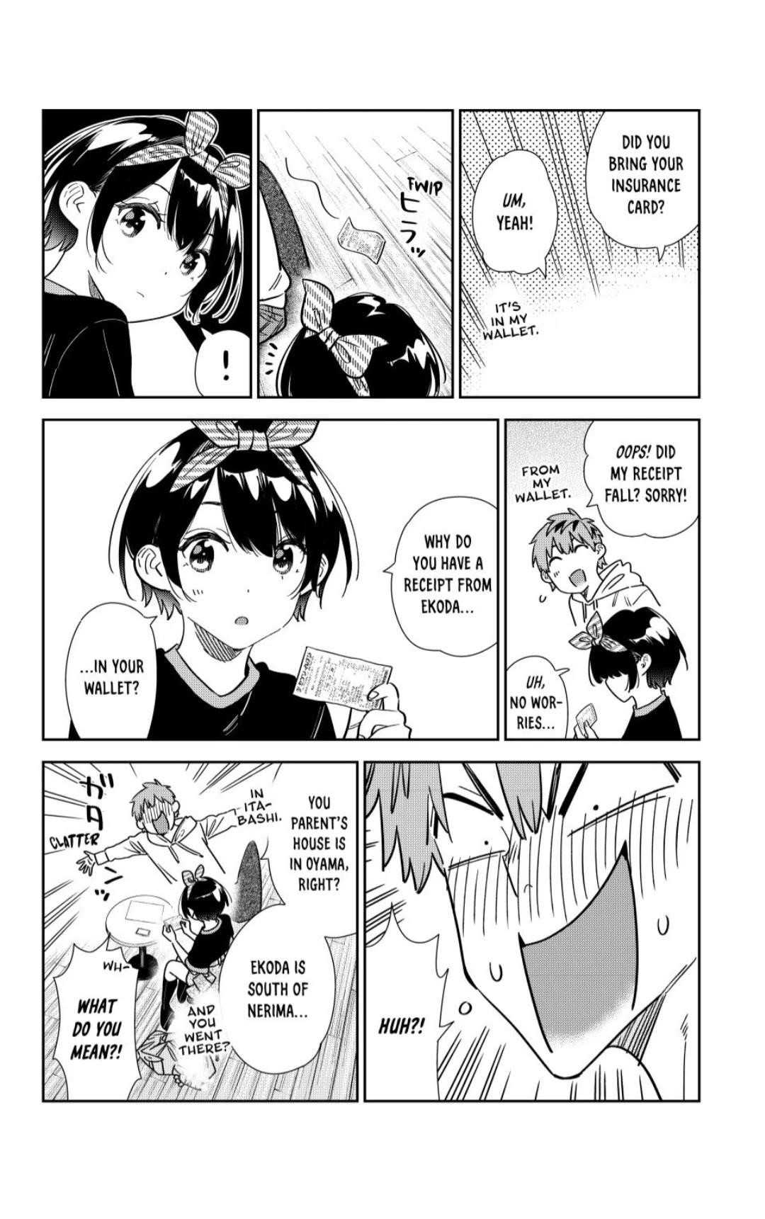 Kanojo, Okarishimasu Chapter 347 page 12 - Chapter 347: My Girlfriend and the Secret
