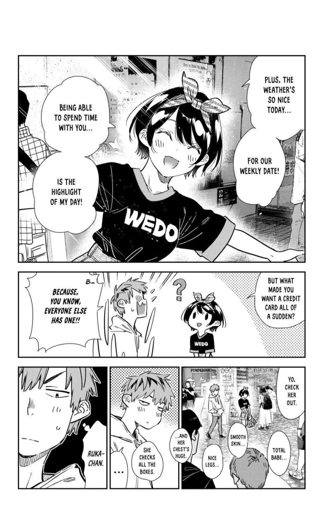 Kanojo, Okarishimasu Chapter 347 page 4 - Chapter 347: My Girlfriend and the Secret