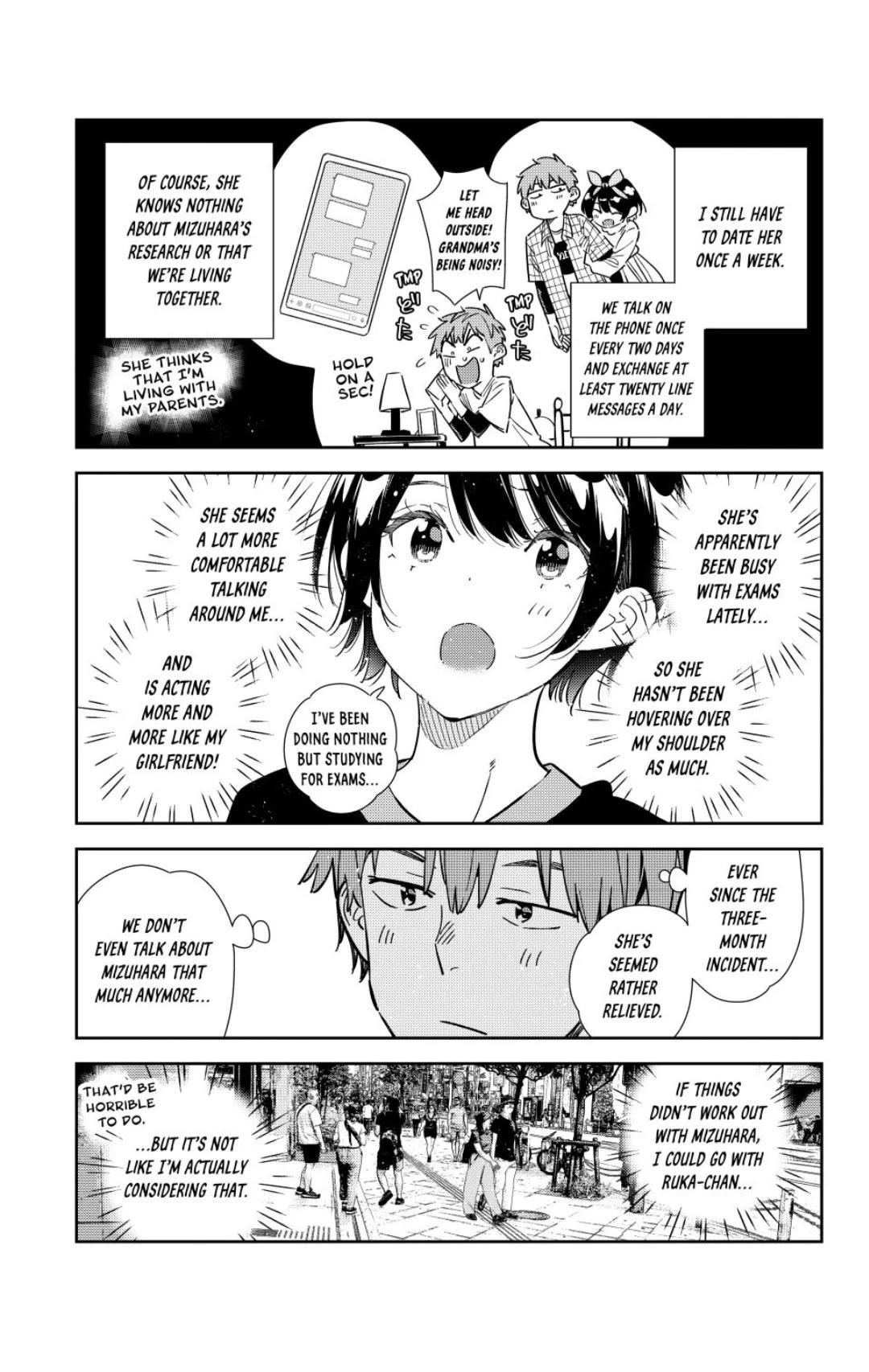 Kanojo, Okarishimasu Chapter 347 page 5 - Chapter 347: My Girlfriend and the Secret