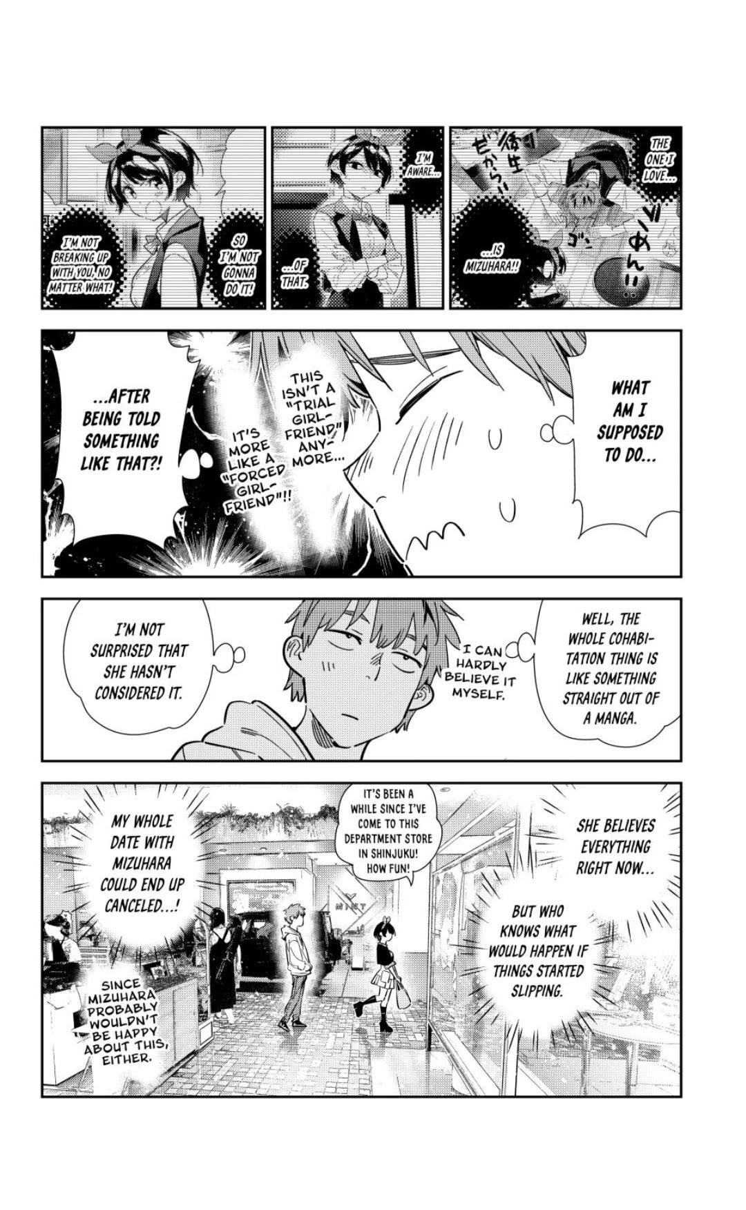 Kanojo, Okarishimasu Chapter 347 page 6 - Chapter 347: My Girlfriend and the Secret