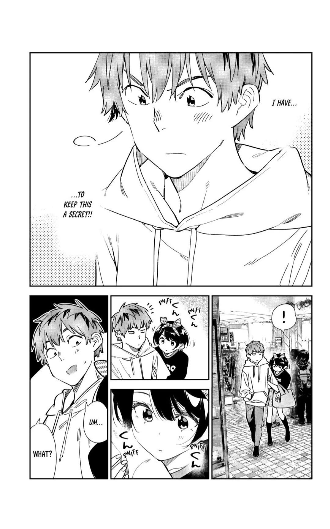 Kanojo, Okarishimasu Chapter 347 page 7 - Chapter 347: My Girlfriend and the Secret
