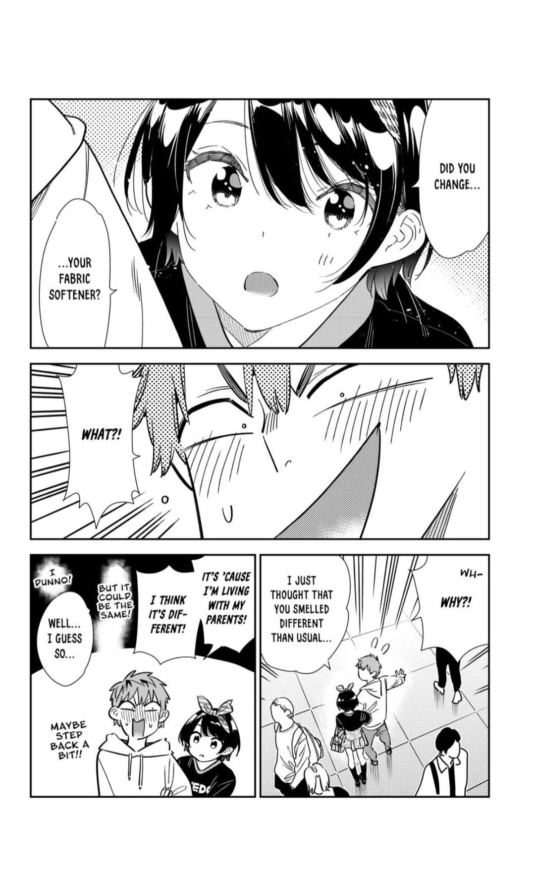 Kanojo, Okarishimasu Chapter 347 page 8 - Chapter 347: My Girlfriend and the Secret