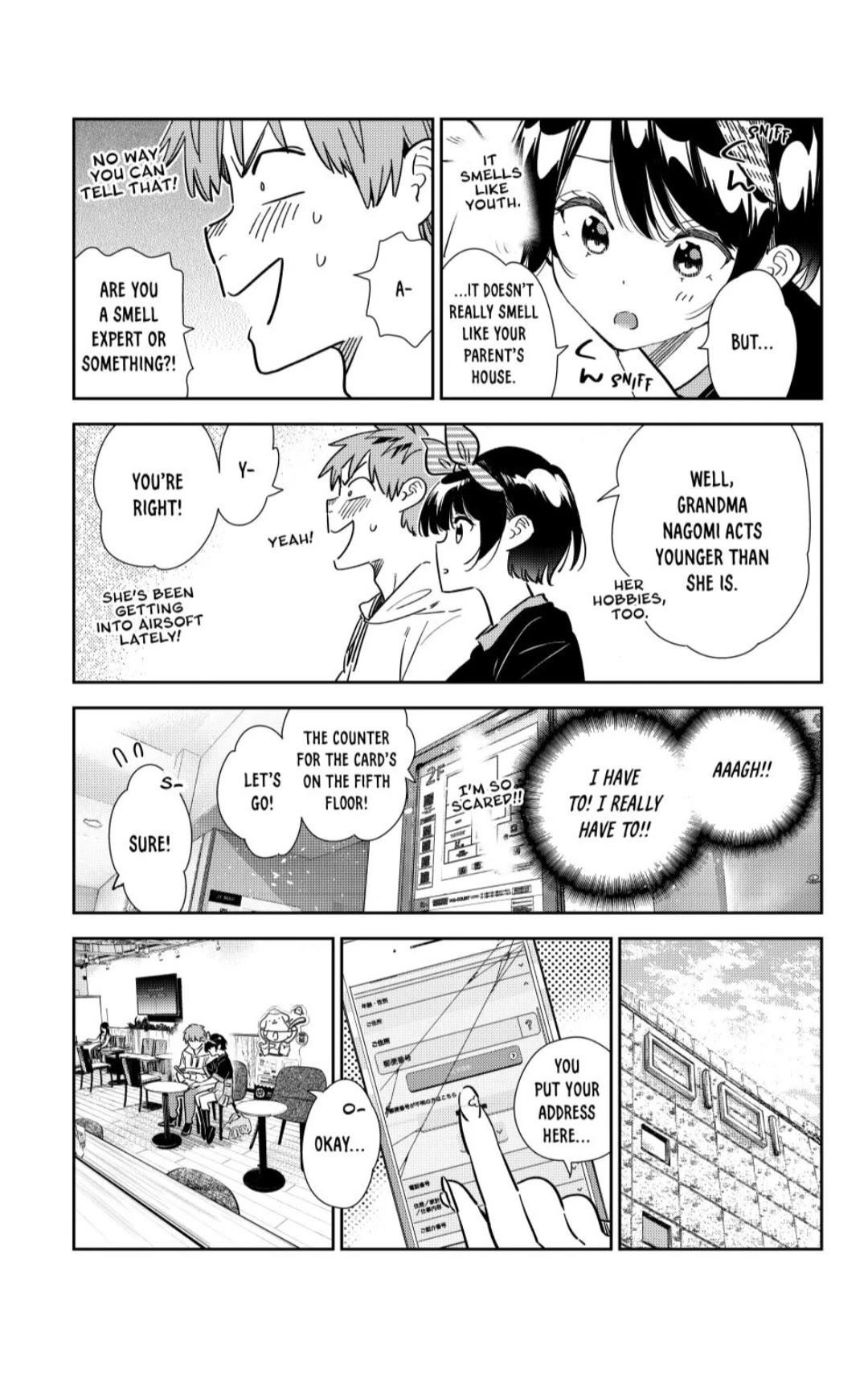 Kanojo, Okarishimasu Chapter 347 page 9 - Chapter 347: My Girlfriend and the Secret