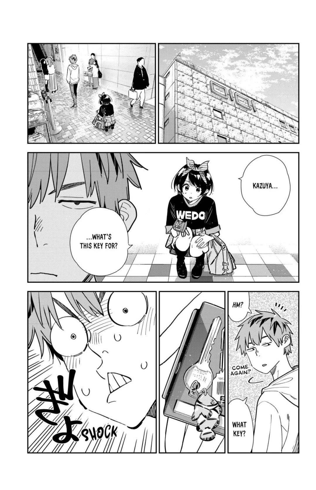 Kanojo, Okarishimasu Chapter 348 page 3 - Chapter 348: My Girlfriend and the Secret (Part 2)