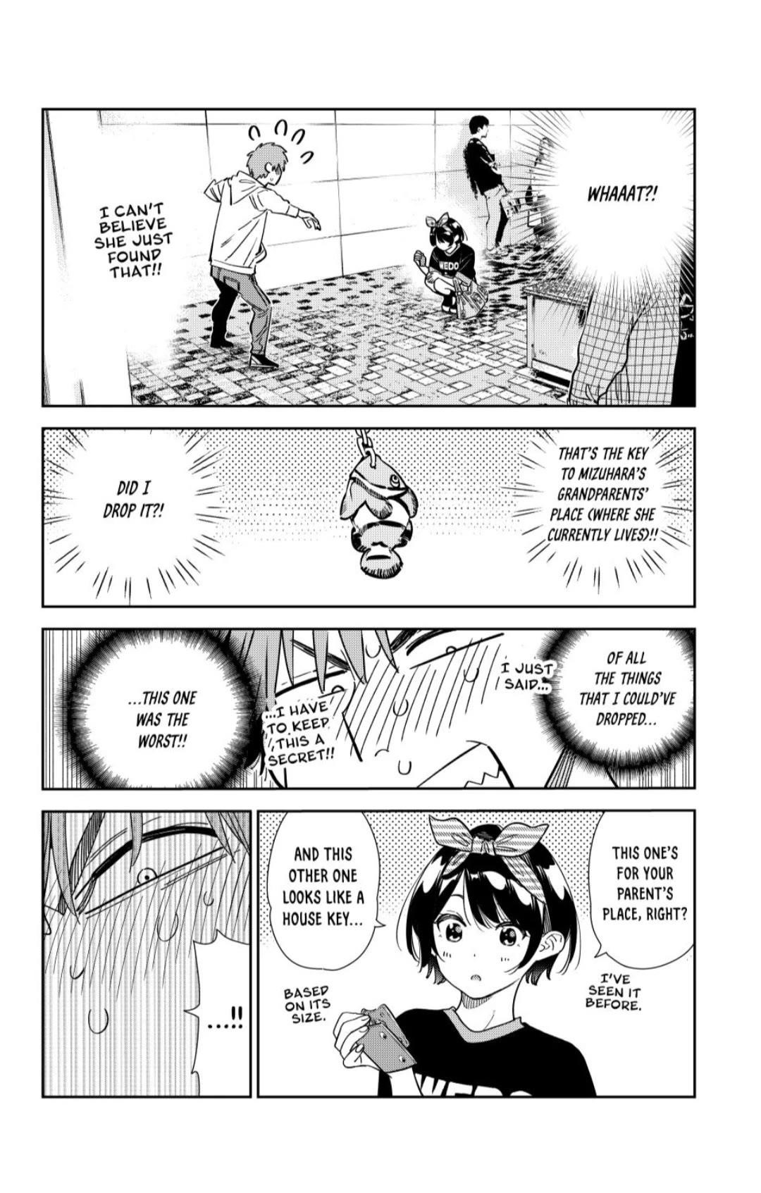 Kanojo, Okarishimasu Chapter 348 page 4 - Chapter 348: My Girlfriend and the Secret (Part 2)
