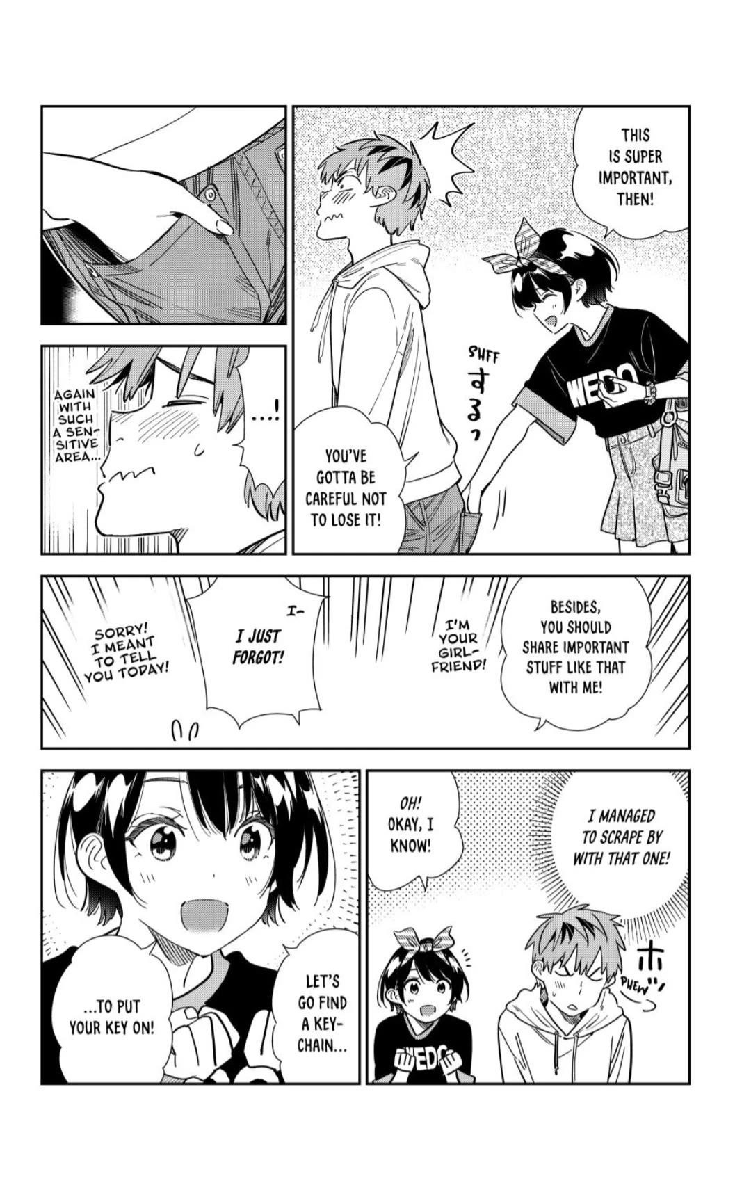 Kanojo, Okarishimasu Chapter 348 page 6 - Chapter 348: My Girlfriend and the Secret (Part 2)