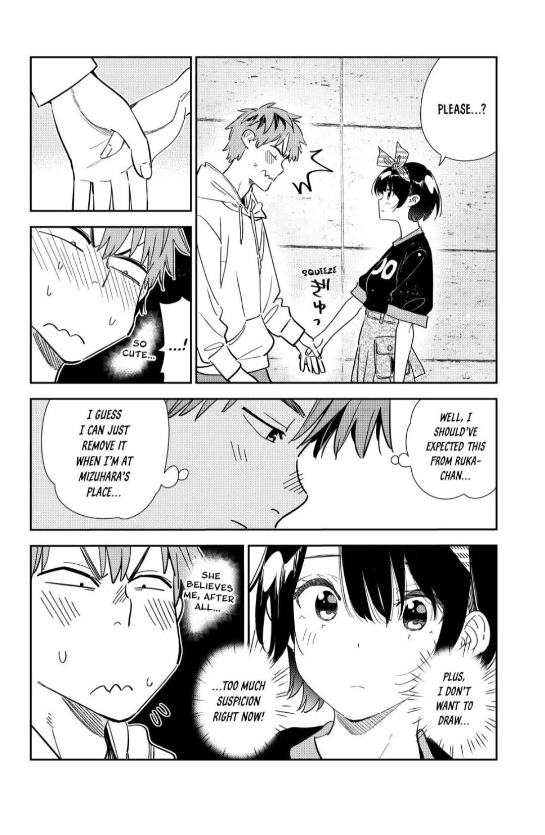 Kanojo, Okarishimasu Chapter 348 page 8 - Chapter 348: My Girlfriend and the Secret (Part 2)