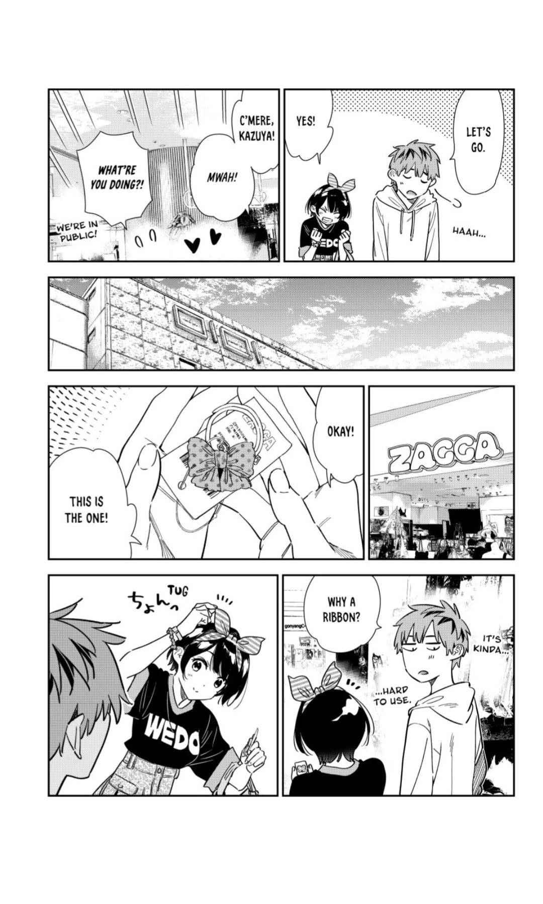Kanojo, Okarishimasu Chapter 348 page 9 - Chapter 348: My Girlfriend and the Secret (Part 2)