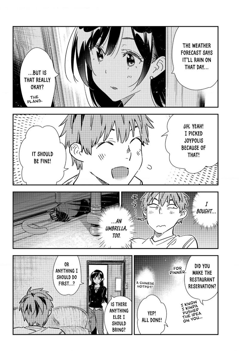 Kanojo, Okarishimasu Chapter 350 page 14 - Chapter 350: My Girlfriend and the Two Days Before