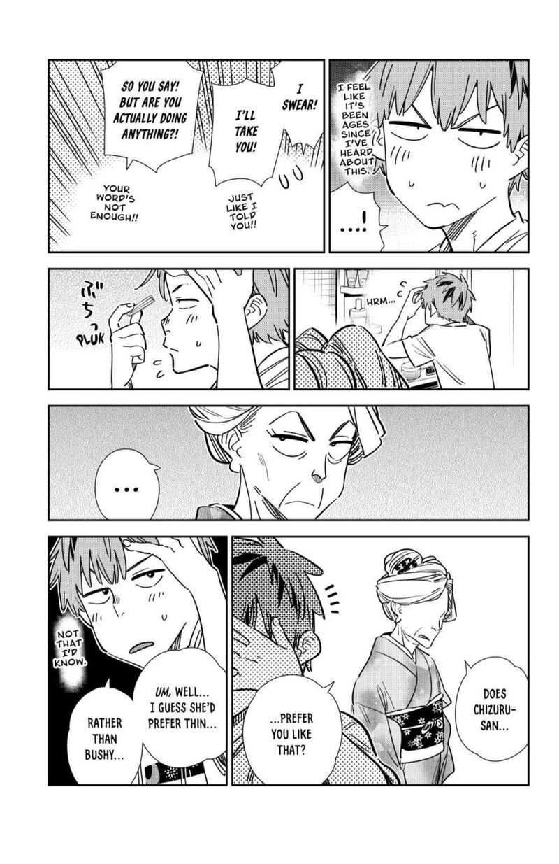 Kanojo, Okarishimasu Chapter 351 page 12 - Chapter 351: The Boyfriend and the Day Before