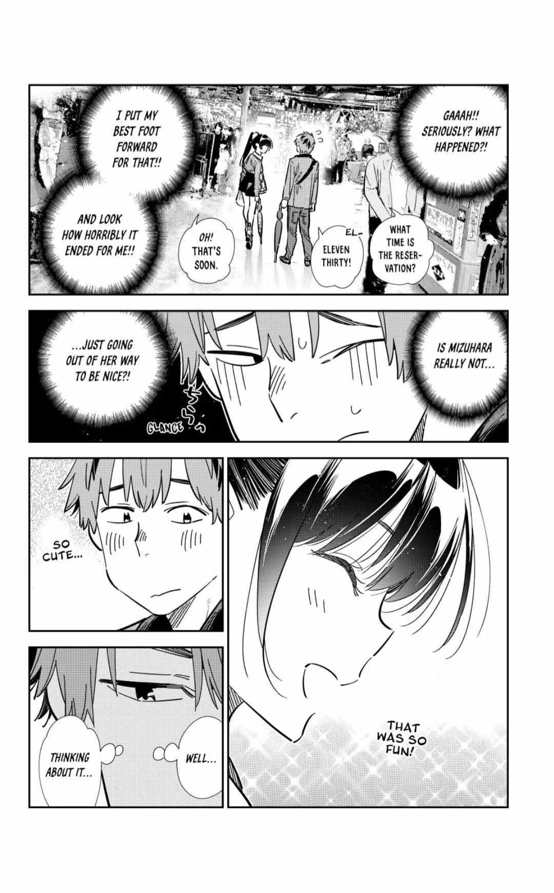 Kanojo, Okarishimasu Chapter 358 page 14 - Chapter 358: My Girlfriend and Love (Part 7)