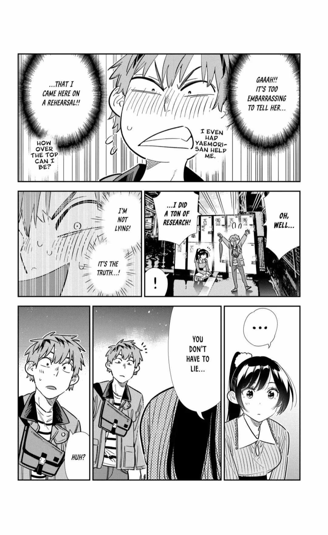Kanojo, Okarishimasu Chapter 362 page 14 - Chapter 362: My Girlfriend and Love (Part 11)