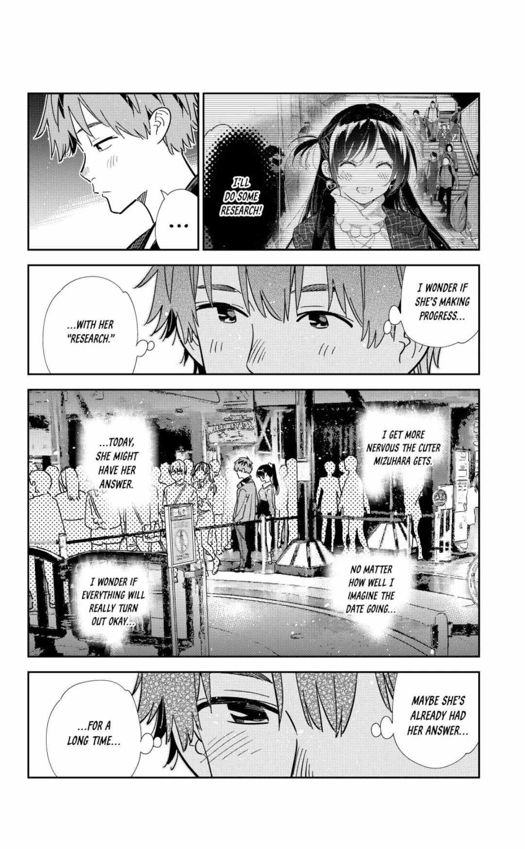 Kanojo, Okarishimasu Chapter 363 page 14 - Chapter 363: My Girlfriend and Love (Part 12)