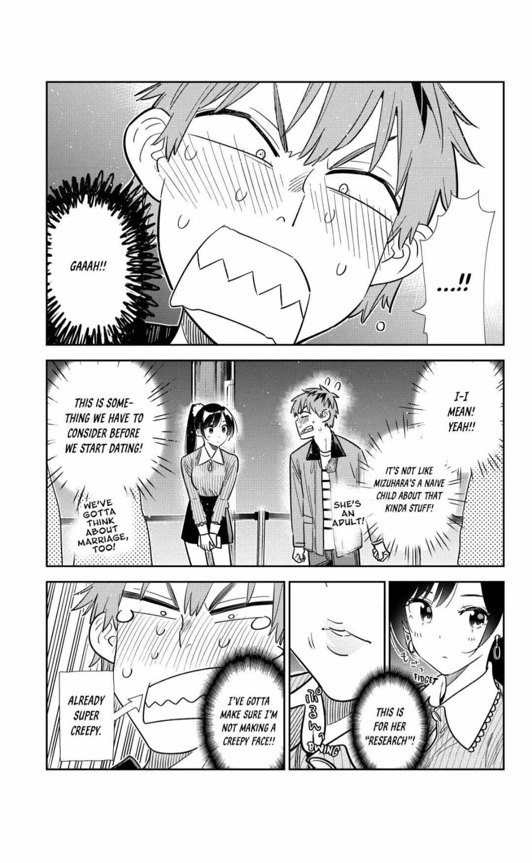 Kanojo, Okarishimasu Chapter 364 page 9 - Chapter 364: My Girlfriend and Love (Part 13)