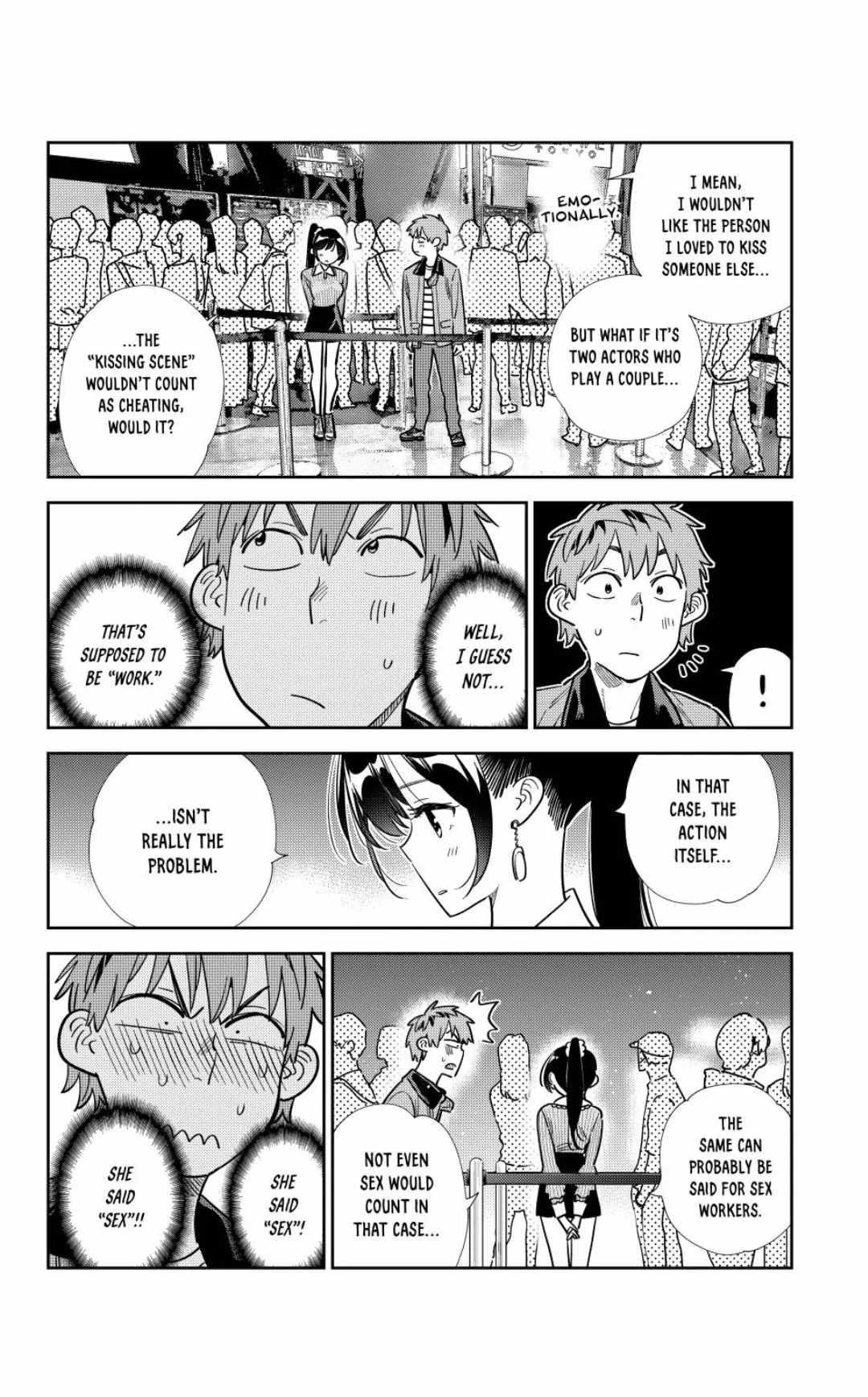 Kanojo, Okarishimasu Chapter 365 page 10 - Chapter 365: My Girlfriend and Love (Part 14)