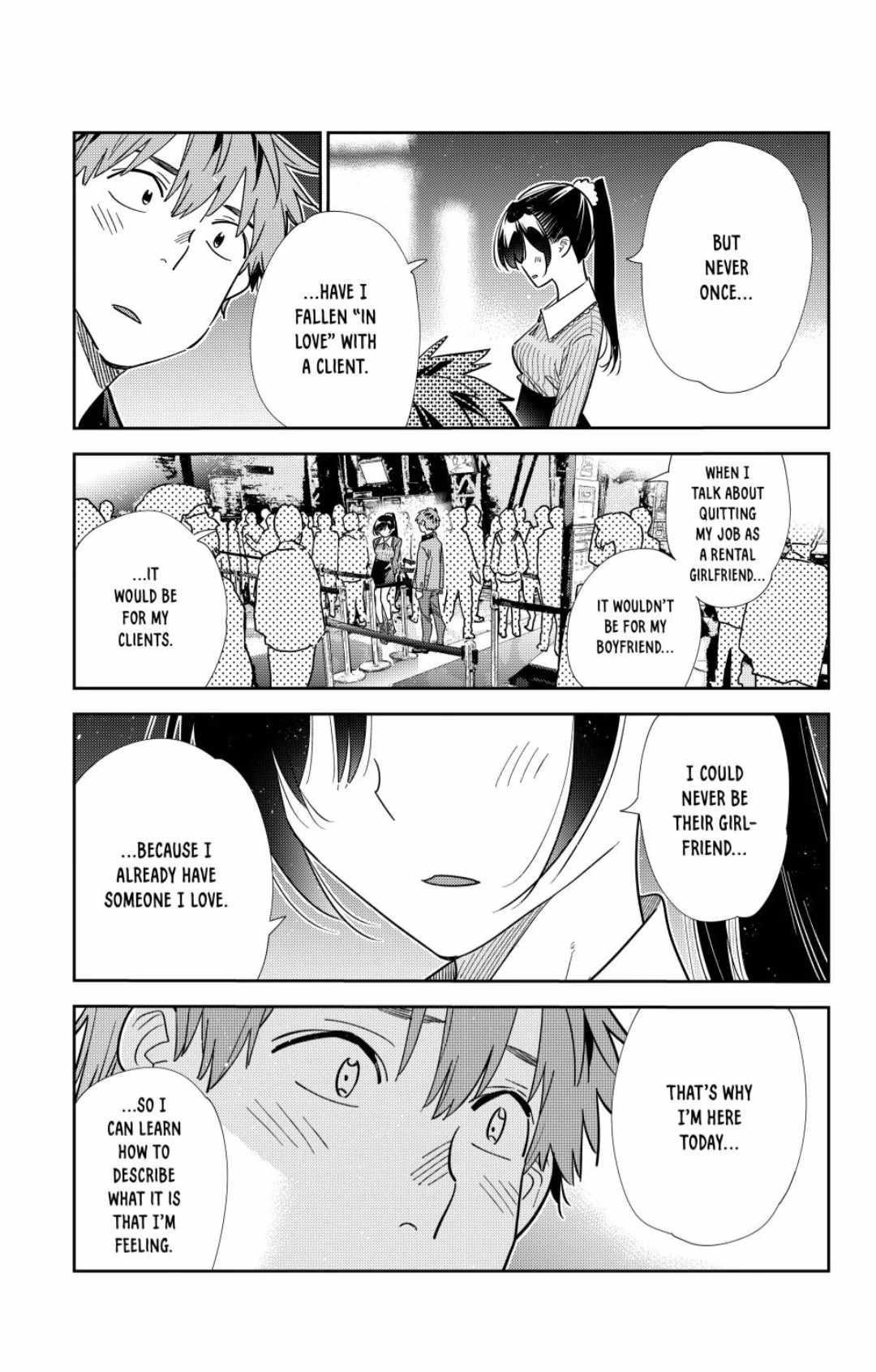 Kanojo, Okarishimasu Chapter 365 page 13 - Chapter 365: My Girlfriend and Love (Part 14)