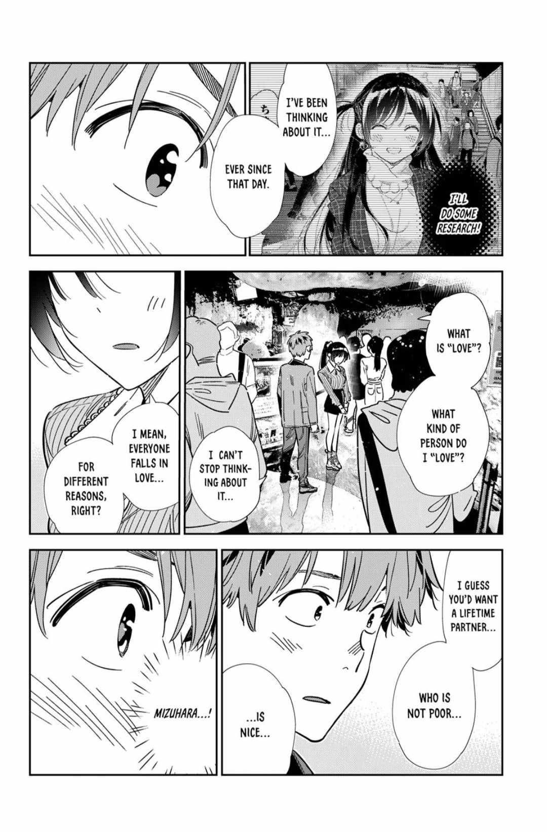 Kanojo, Okarishimasu Chapter 367 page 18 - Chapter 367: My Girlfriend and Love (Part 16)