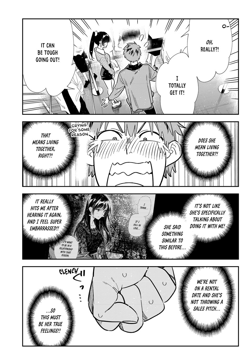 Kanojo, Okarishimasu Chapter 369 page 13 - Chapter 369: My Girlfriend and Love (Part 18)