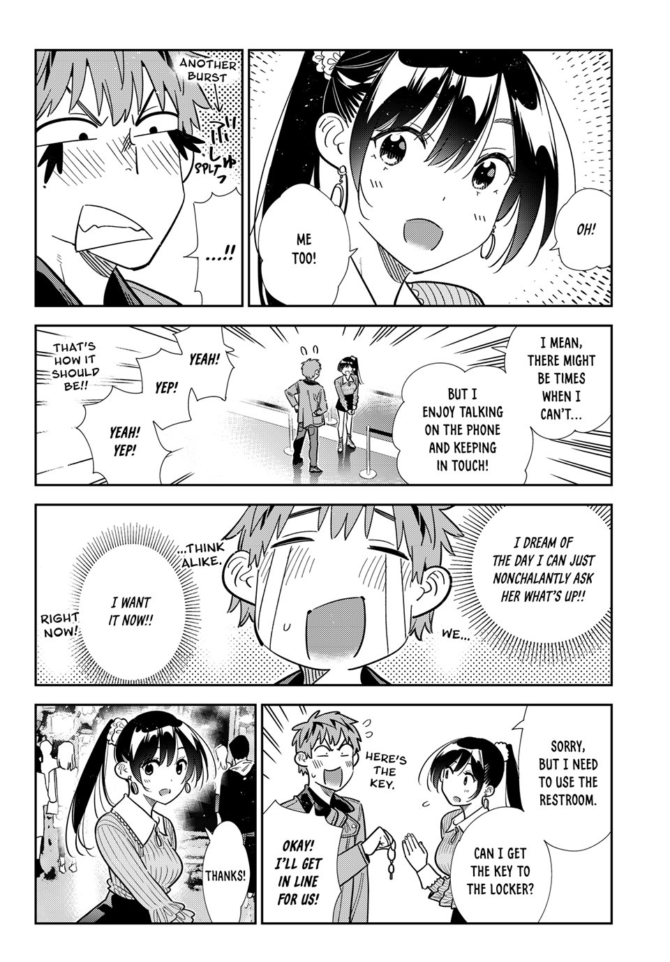 Kanojo, Okarishimasu Chapter 369 page 16 - Chapter 369: My Girlfriend and Love (Part 18)