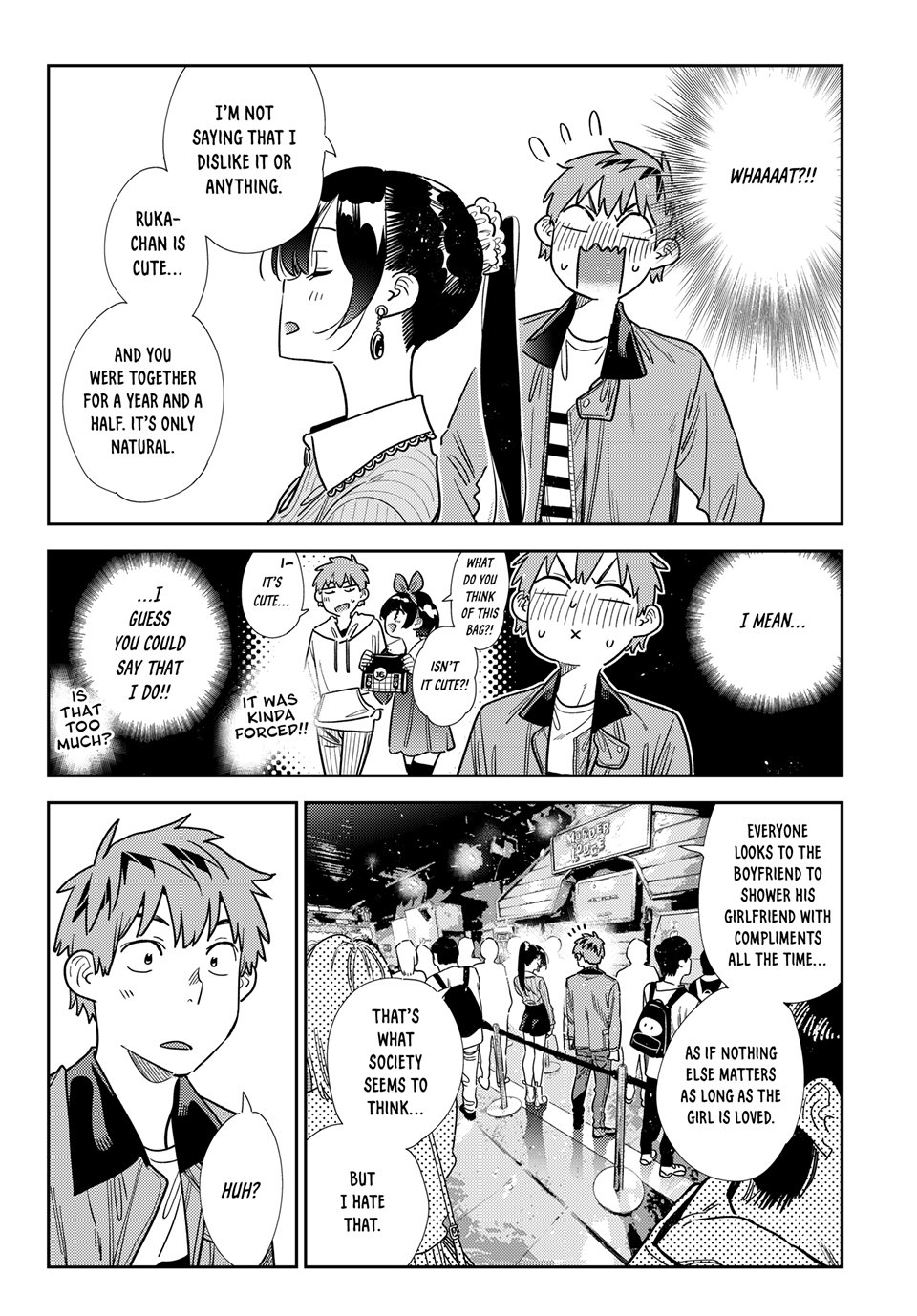 Kanojo, Okarishimasu Chapter 370 page 10 - Chapter 370: My Girlfriend and Love (Part 19)