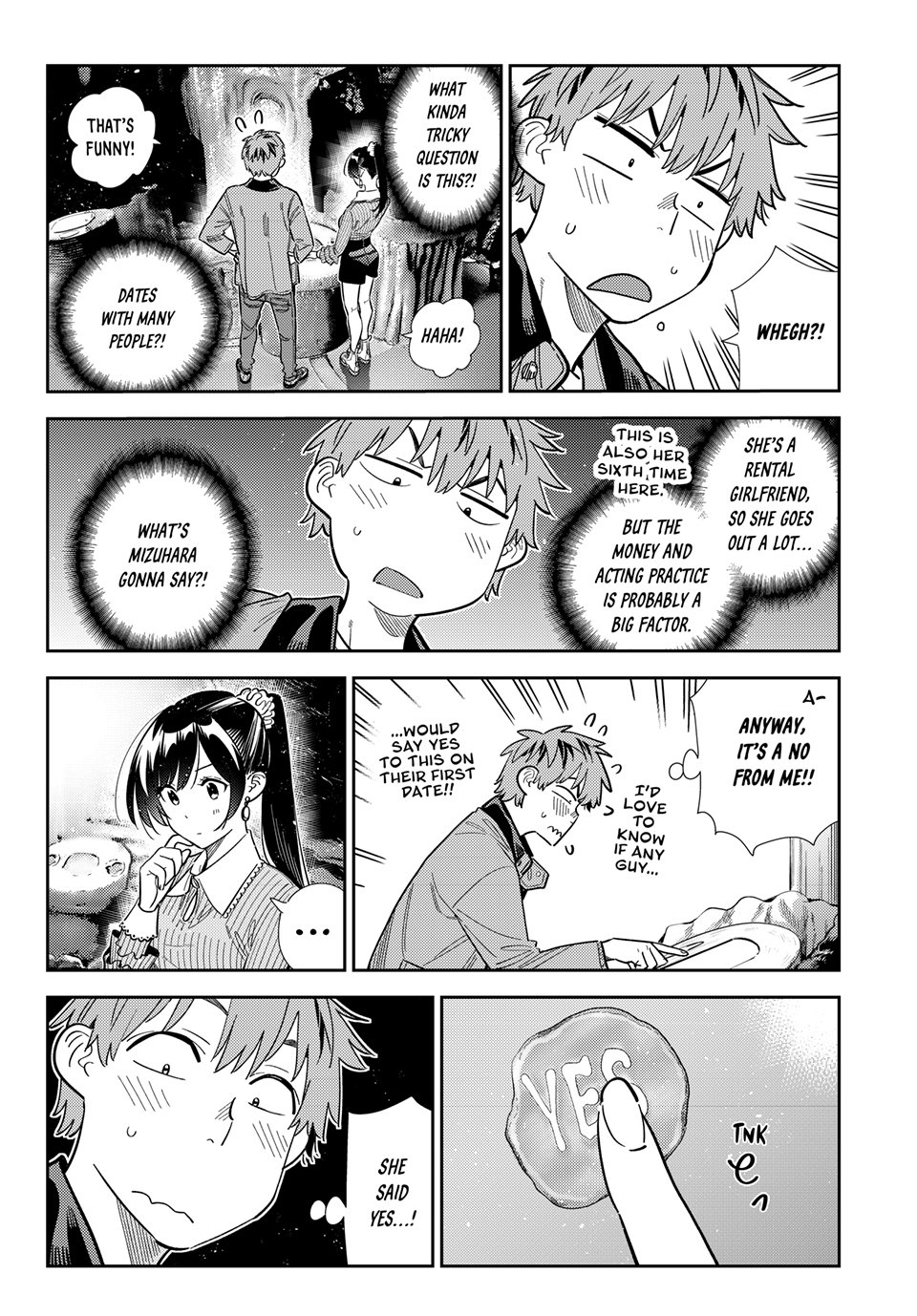 Kanojo, Okarishimasu Chapter 373 page 12 - Chapter 373: My Girlfriend and Love (Part 22)