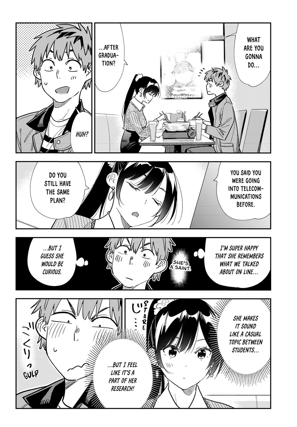 Kanojo, Okarishimasu Chapter 375 page 6 - Chapter 375: My Girlfriend and Love (Part 24)