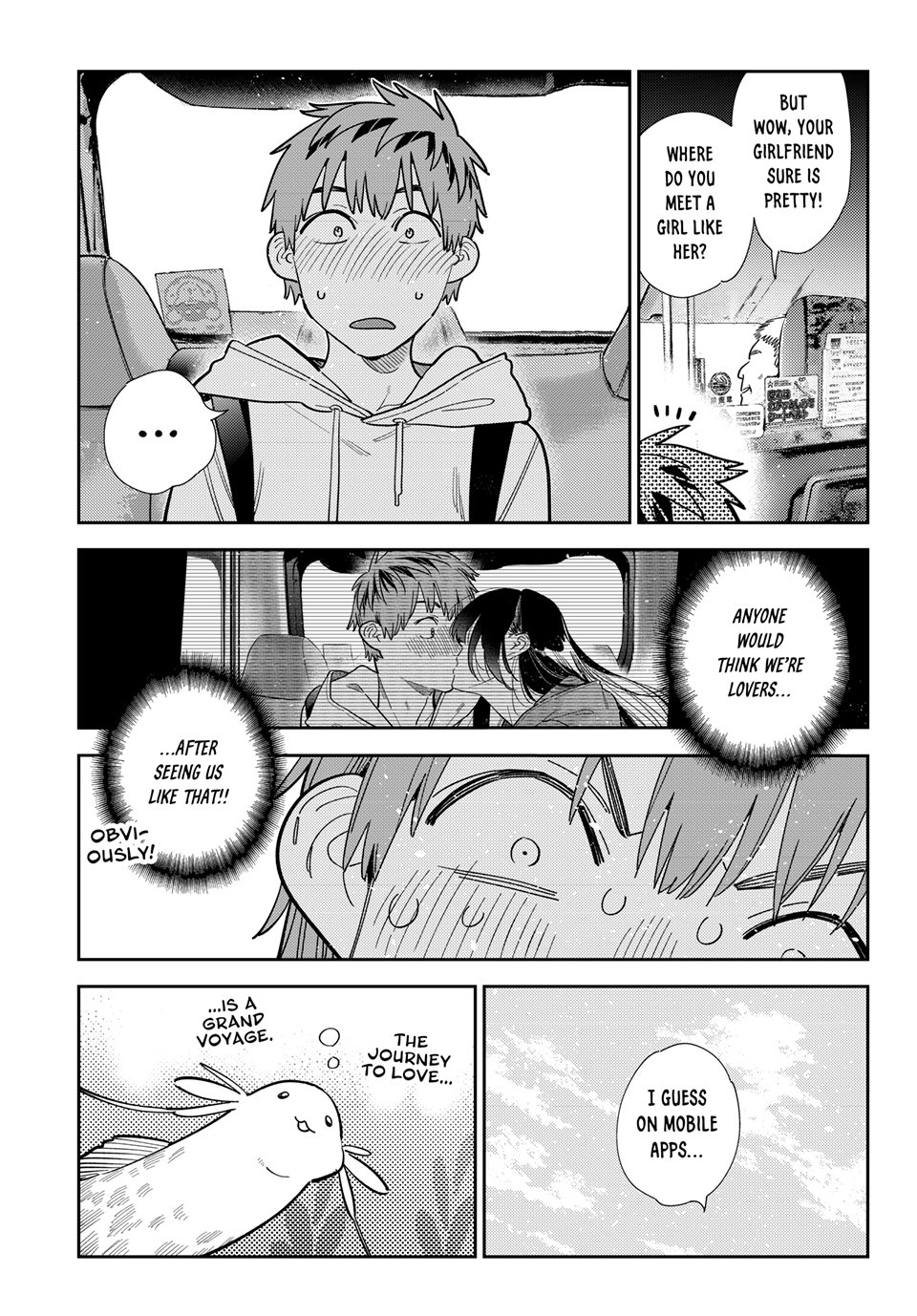 Kanojo, Okarishimasu Chapter 386 page 8 - Chapter 386: The Boyfriend and the Kiss