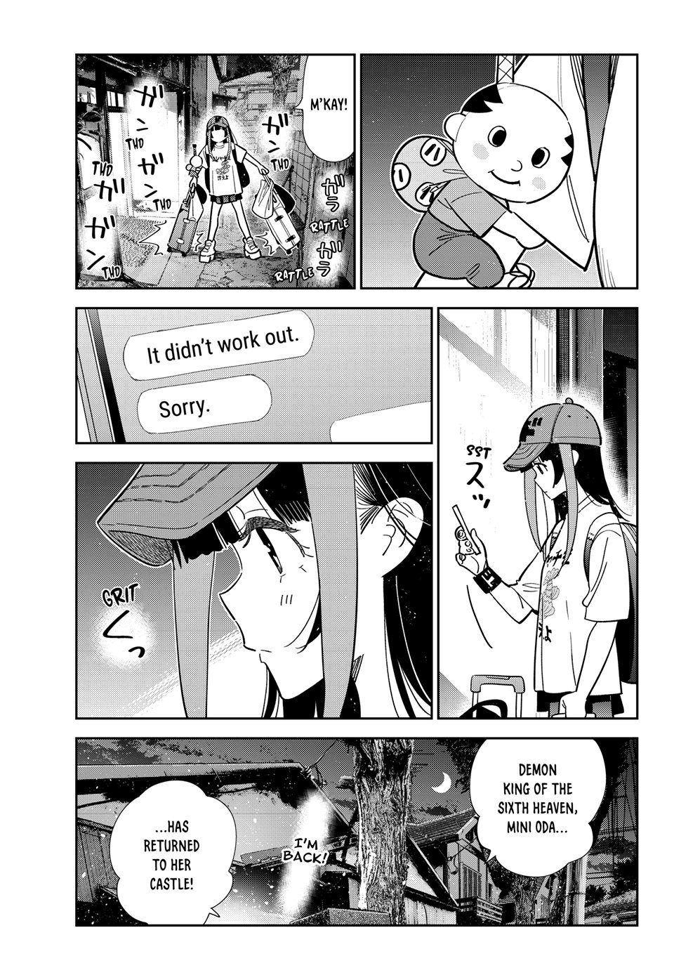 Kanojo, Okarishimasu Chapter 387 page 1 - Chapter 387: My Girlfriend and the Kiss