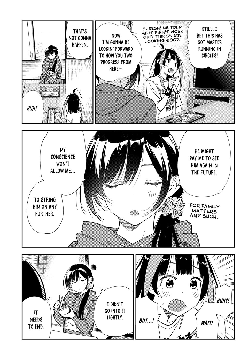 Kanojo, Okarishimasu Chapter 387 page 11 - Chapter 387: My Girlfriend and the Kiss