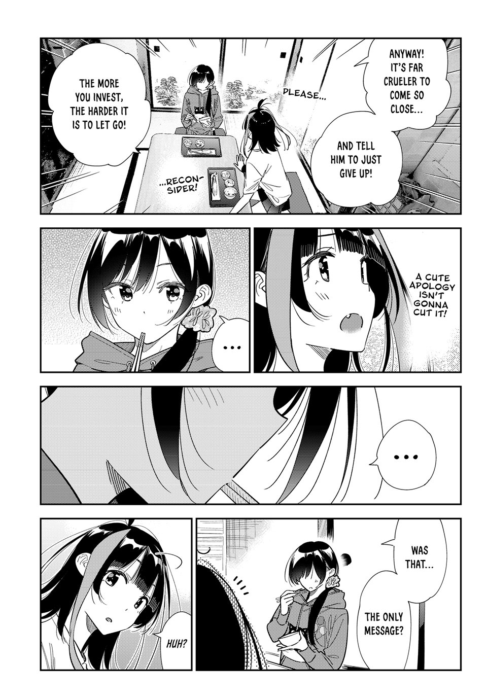 Kanojo, Okarishimasu Chapter 387 page 13 - Chapter 387: My Girlfriend and the Kiss
