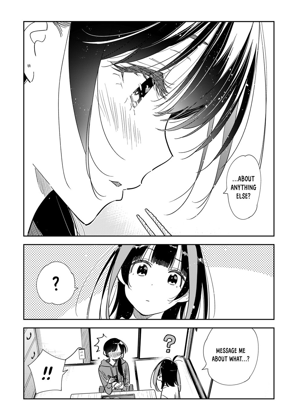 Kanojo, Okarishimasu Chapter 387 page 15 - Chapter 387: My Girlfriend and the Kiss