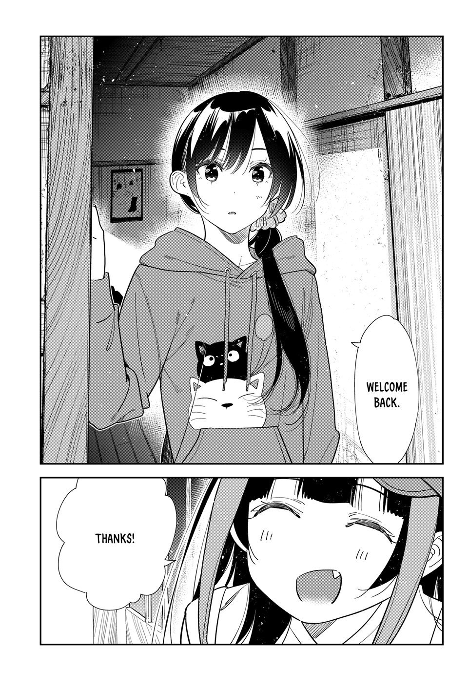Kanojo, Okarishimasu Chapter 387 page 3 - Chapter 387: My Girlfriend and the Kiss