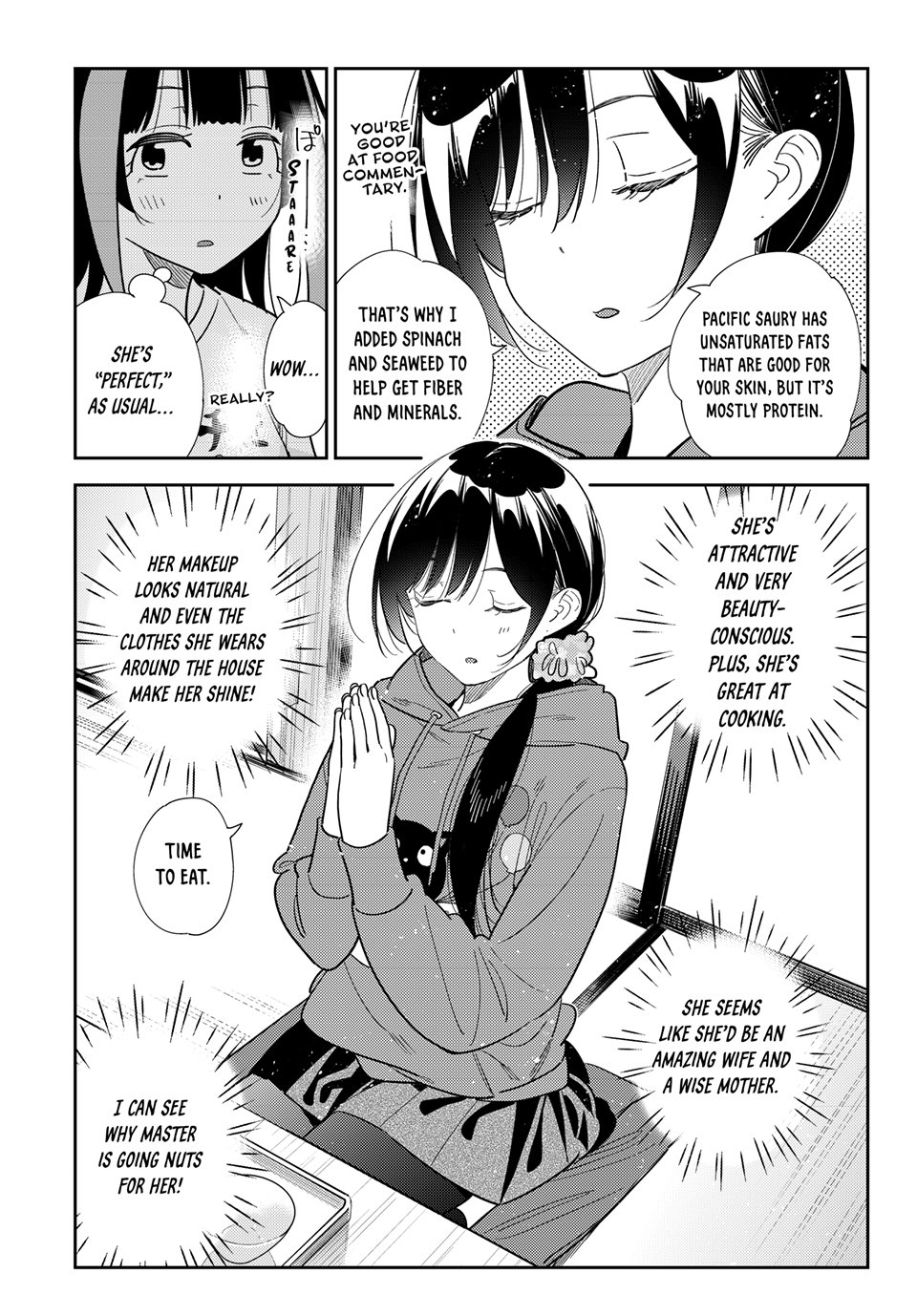Kanojo, Okarishimasu Chapter 387 page 7 - Chapter 387: My Girlfriend and the Kiss