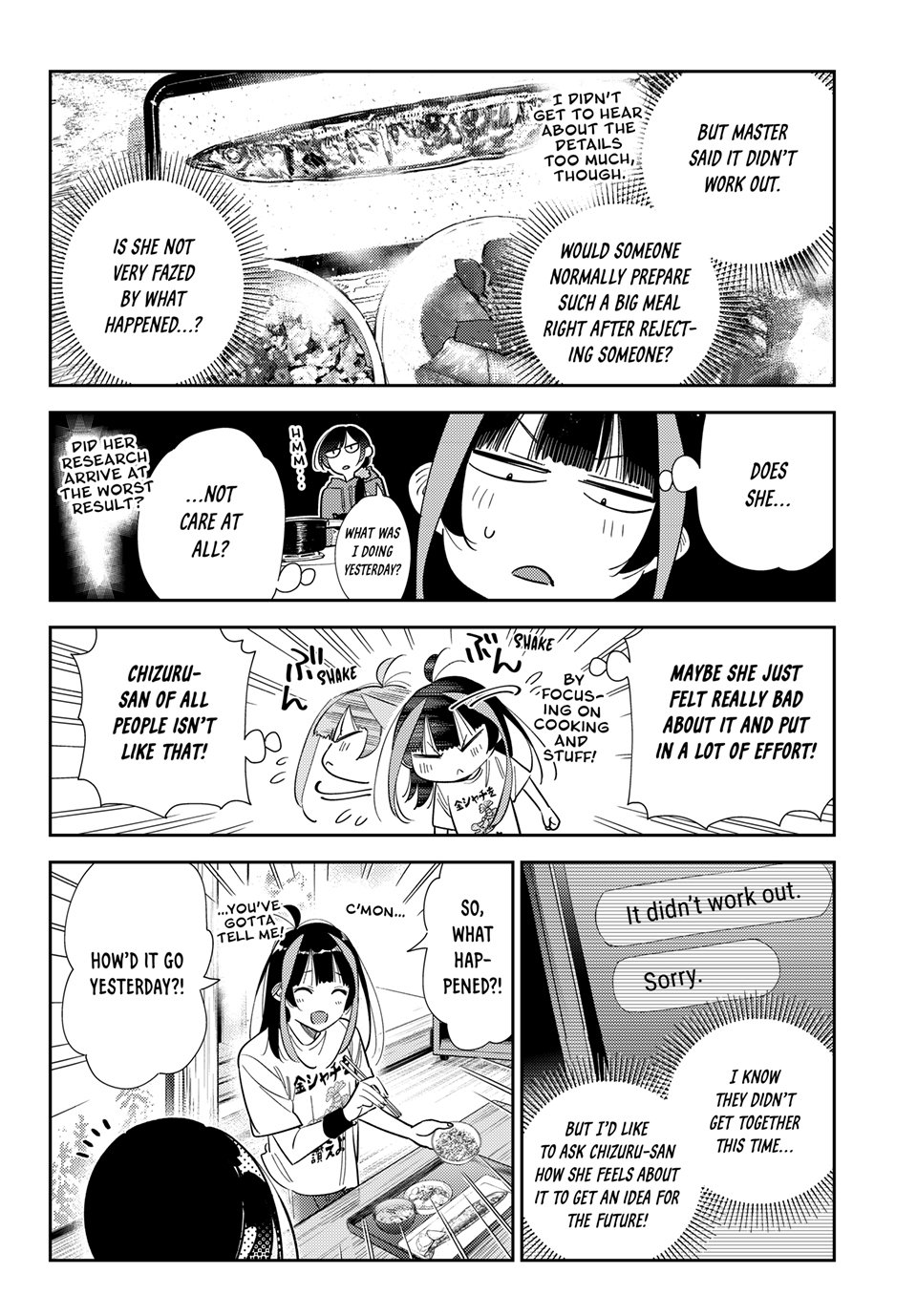 Kanojo, Okarishimasu Chapter 387 page 8 - Chapter 387: My Girlfriend and the Kiss