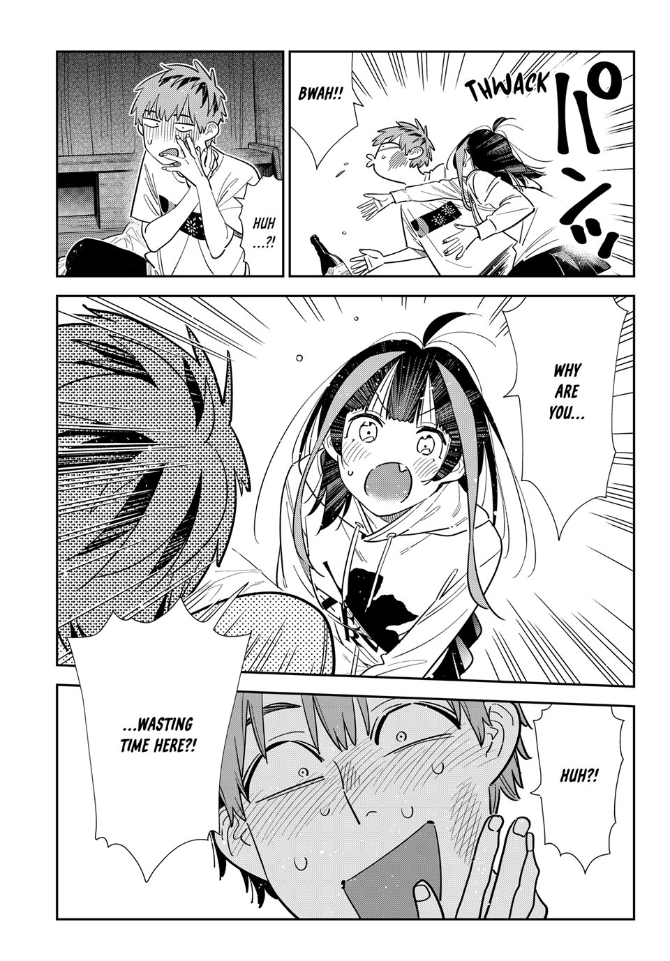 Kanojo, Okarishimasu Chapter 388 page 15 - Chapter 388: The Two and The Kiss