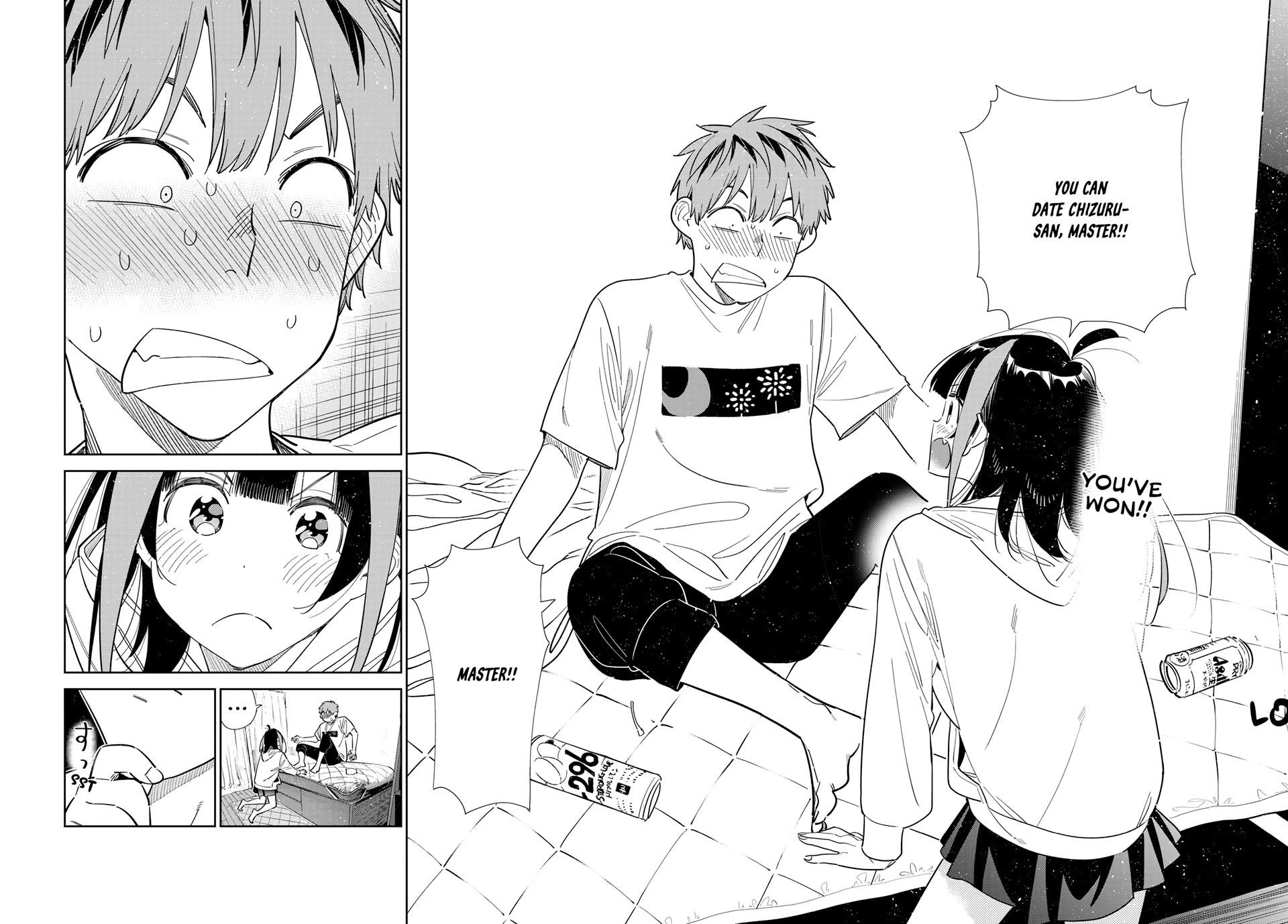 Kanojo, Okarishimasu Chapter 388 page 18 - Chapter 388: The Two and The Kiss