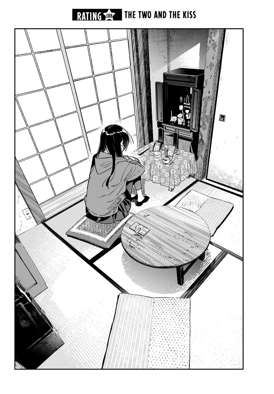 Kanojo, Okarishimasu Chapter 388 page 2 - Chapter 388: The Two and The Kiss