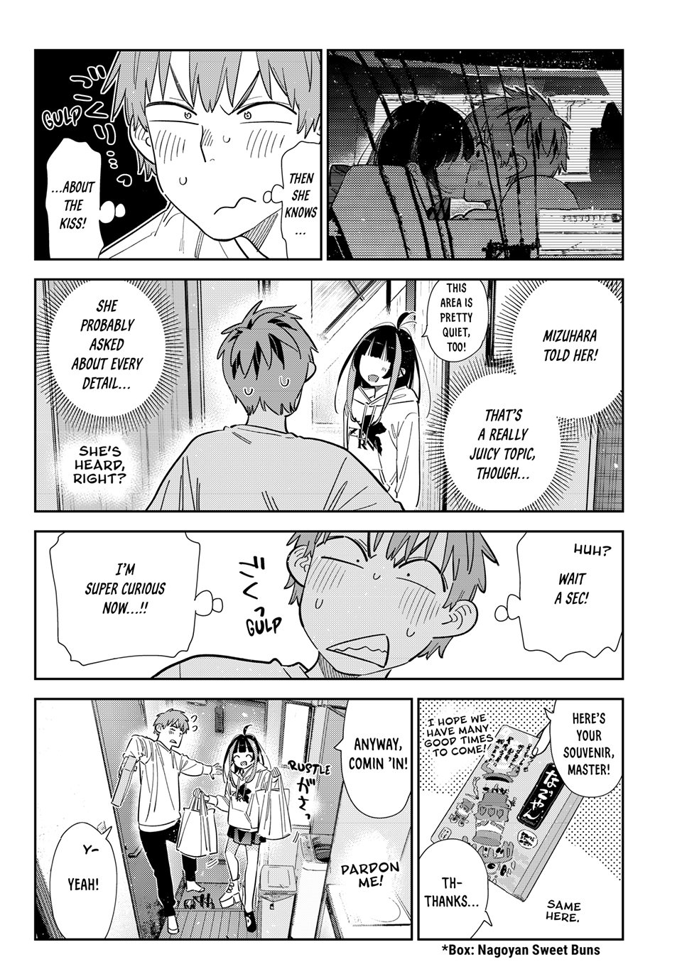 Kanojo, Okarishimasu Chapter 388 page 4 - Chapter 388: The Two and The Kiss