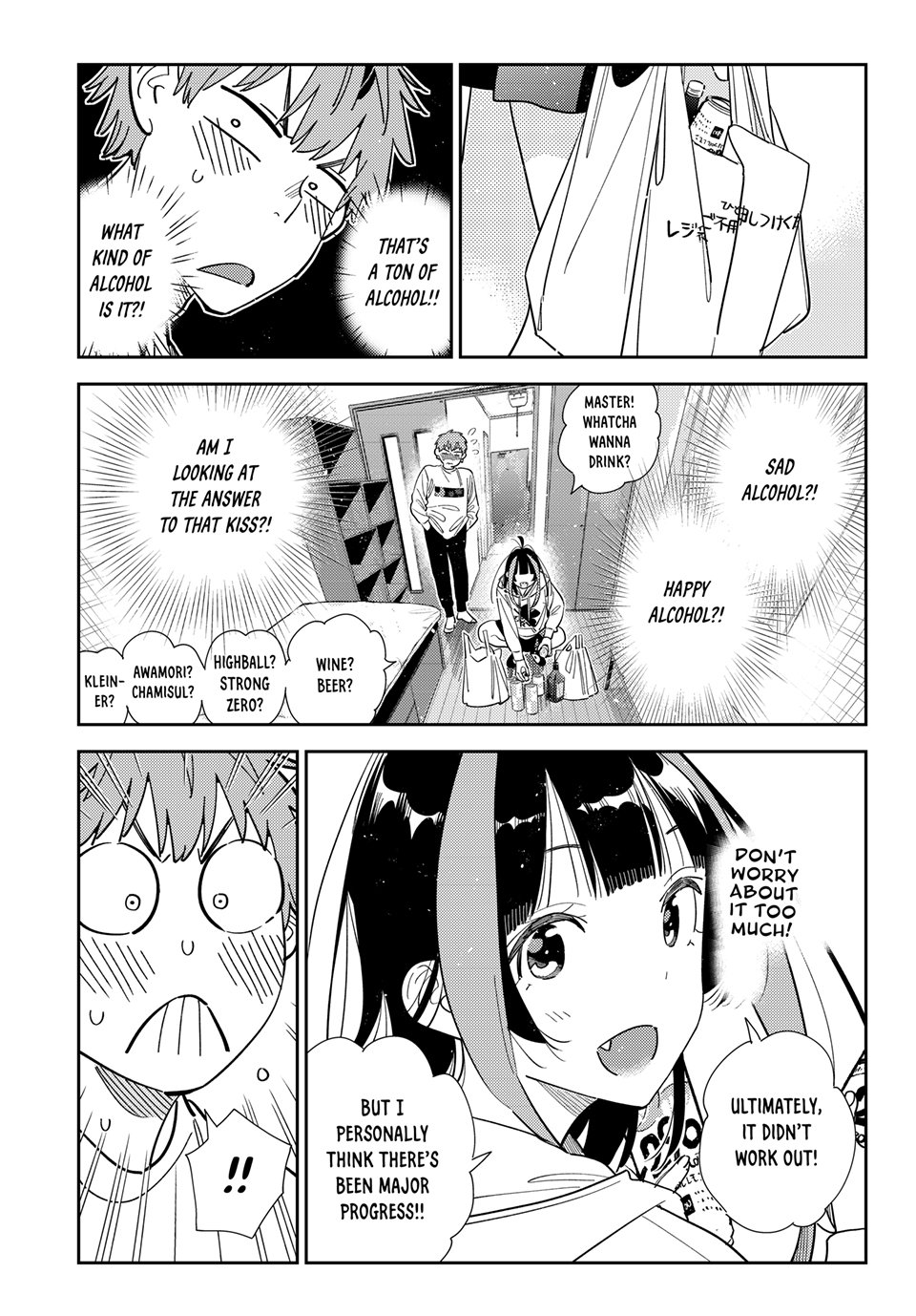 Kanojo, Okarishimasu Chapter 388 page 5 - Chapter 388: The Two and The Kiss