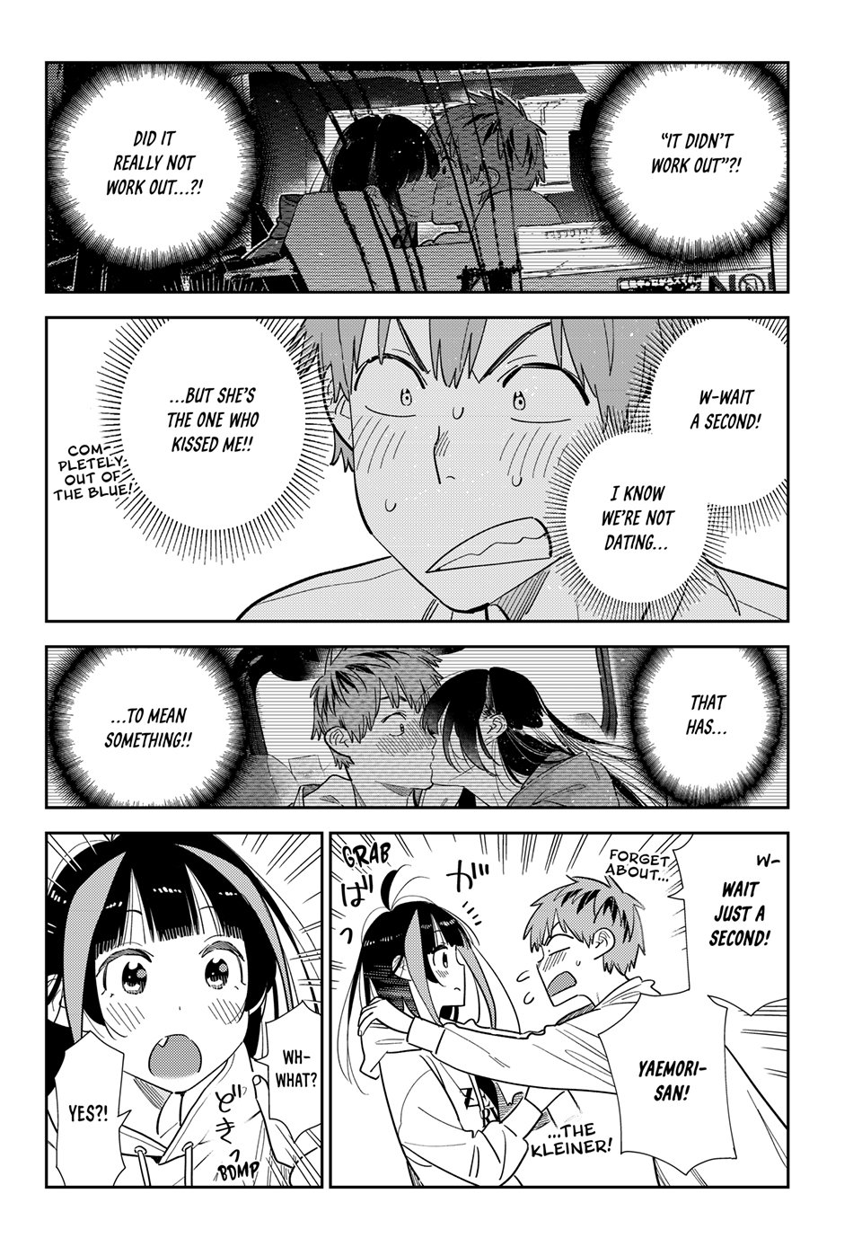Kanojo, Okarishimasu Chapter 388 page 6 - Chapter 388: The Two and The Kiss
