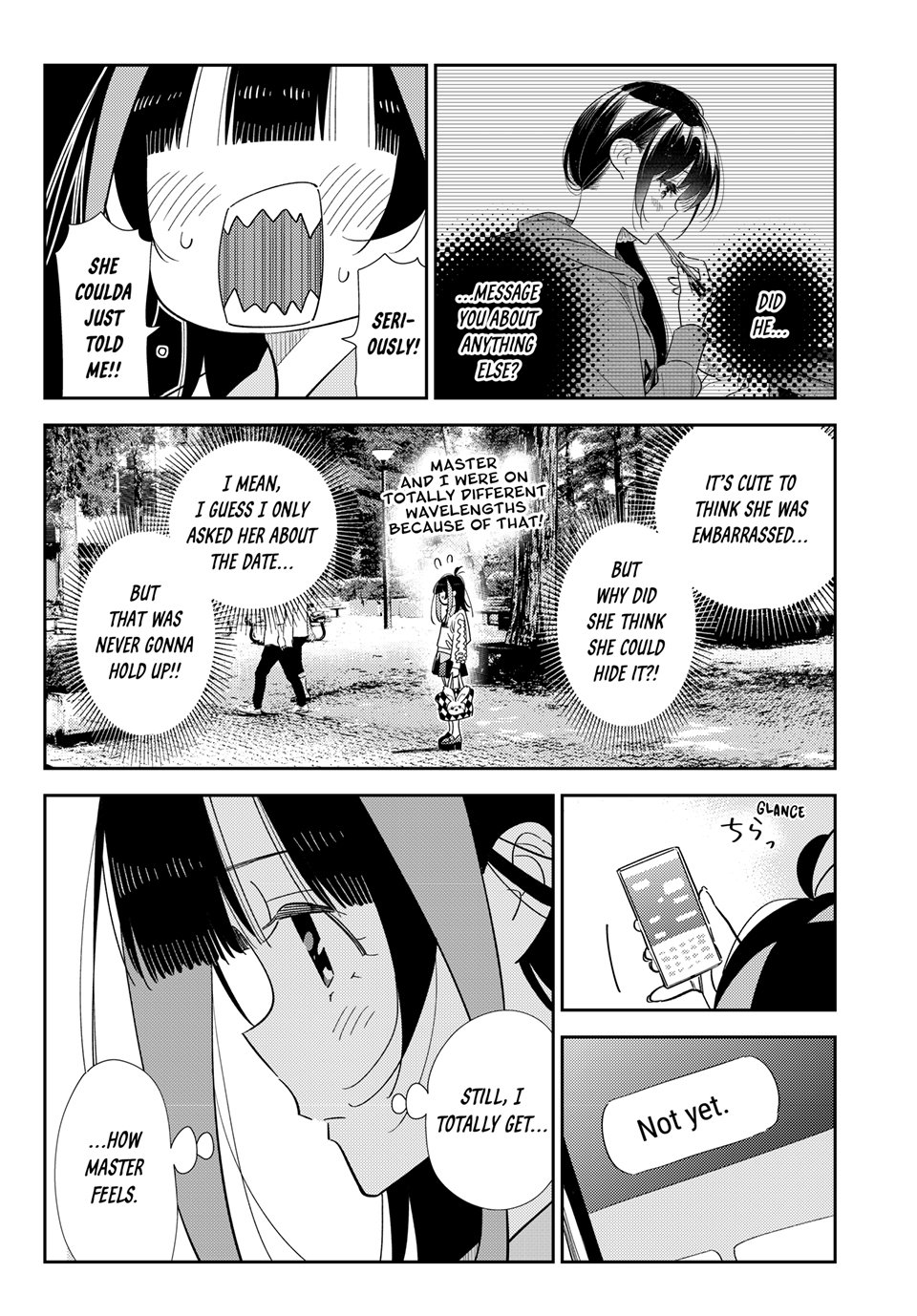 Kanojo, Okarishimasu Chapter 390 page 4 - Chapter 390: My Girlfriend and The Fateful Day (Part 2)