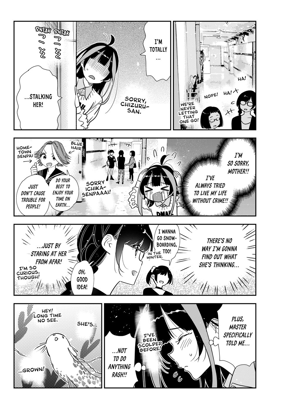 Kanojo, Okarishimasu Chapter 390 page 8 - Chapter 390: My Girlfriend and The Fateful Day (Part 2)