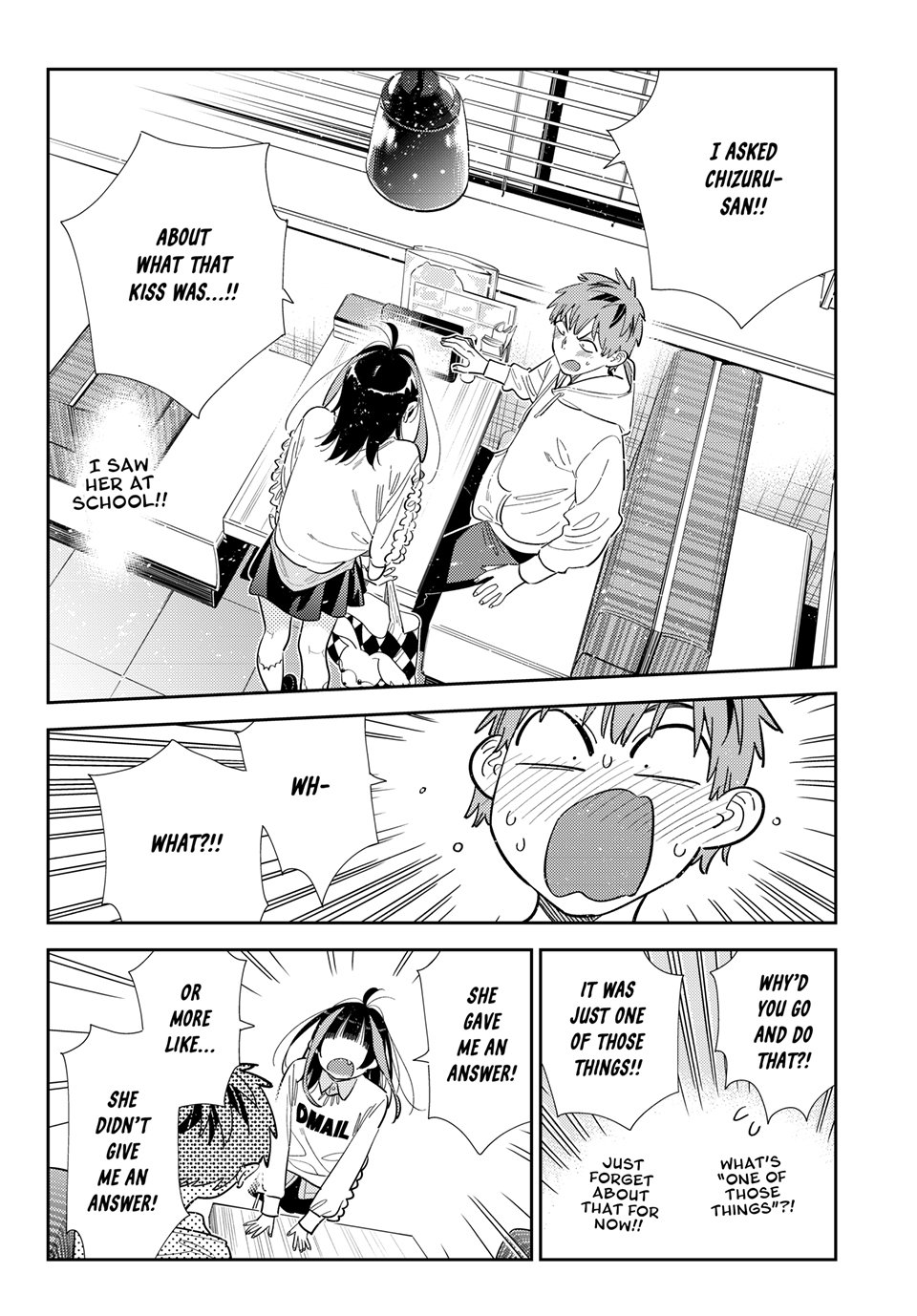 Kanojo, Okarishimasu Chapter 391 page 13 - Chapter 391: The Boyfriend and The News