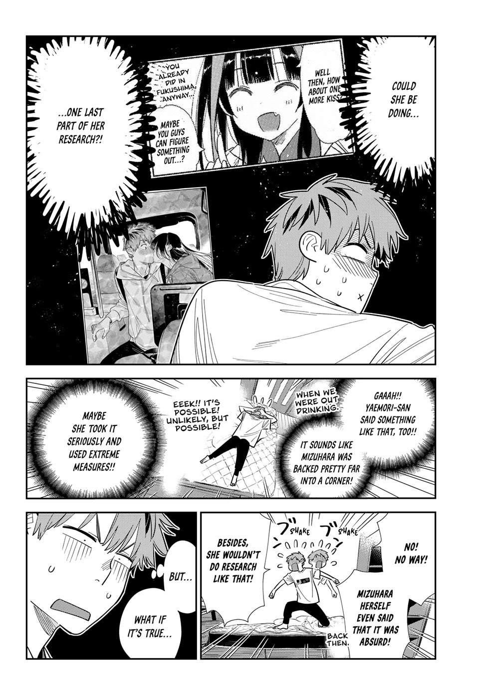 Kanojo, Okarishimasu Chapter 391 page 8 - Chapter 391: The Boyfriend and The News